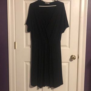 Black Wrap Dress